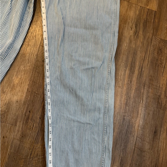 Wrangler Heritage Collection Barrel Jeans Railroad hickory Stripe Sz 30x31 - Picture 9 of 12